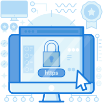 security, protection, privacy, browser, lock, https, encryption, cybersecurity, monitor, safety, web-security preview thumbnail from UI UX Illustrations illustration pack